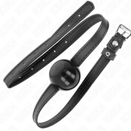 KINK - MORDAZA DE BOLA 4 CM CON CORREA SIMPLICITY PEQUEÑA - CandyHot - Foto 2