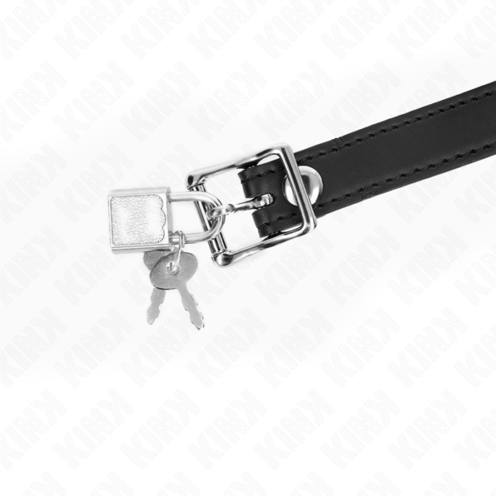 KINK - MORDAZA DE BOLA 4 CM DE SILICONA CON CANDADO 60 x 2 CM - CandyHot - Foto 4