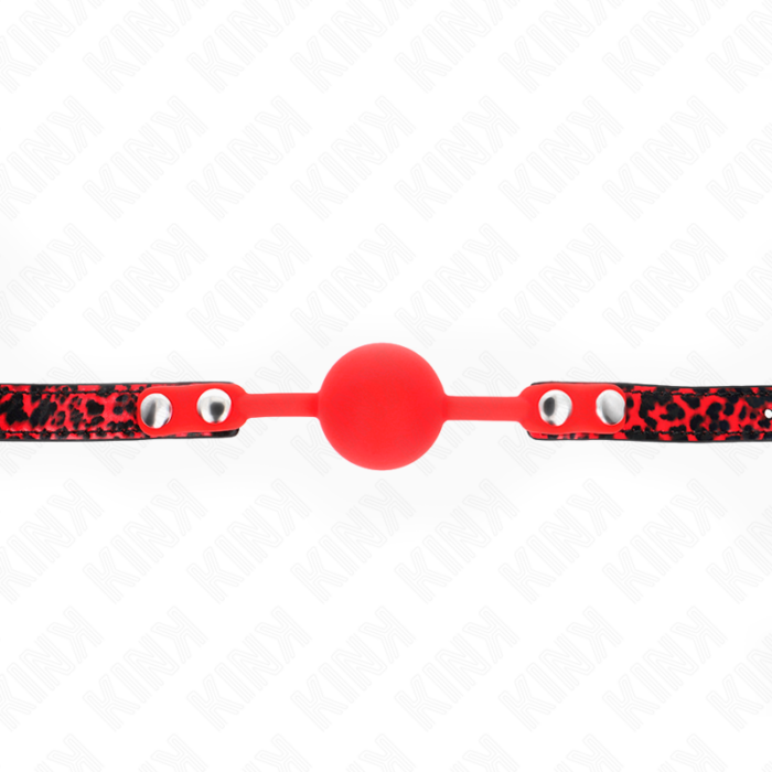 KINK - MORDAZA DE BOLA 4 CM DE SILICONA MODELO 2 60 x 2 CM - CandyHot - Foto 4
