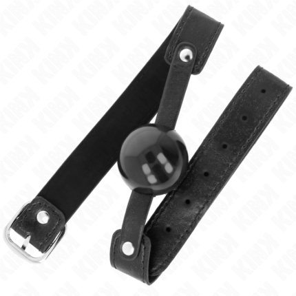 KINK - MORDAZA DE BOLA 4 CM SUAVE DE TPE MODELO 2 65 x 2.5 CM - CandyHot - Foto 2