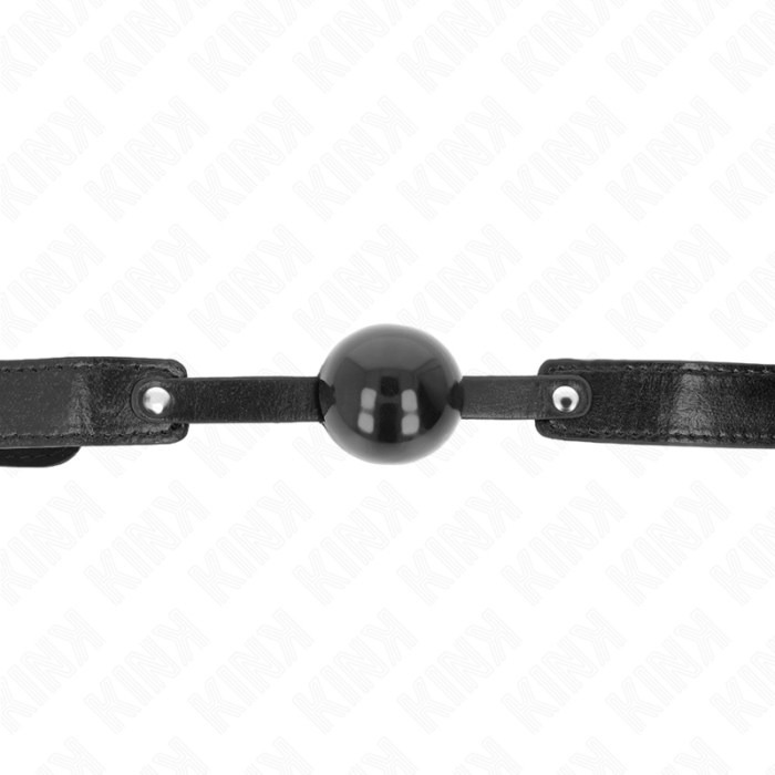 KINK - MORDAZA DE BOLA 4 CM SUAVE DE TPE MODELO 2 65 x 2.5 CM - CandyHot - Foto 3
