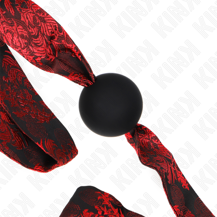 KINK - MORDAZA DE BOLA 4.5 CM DE SILICONA SCANDAL MODELO 2 146 x 4 CM - CandyHot - Foto 3