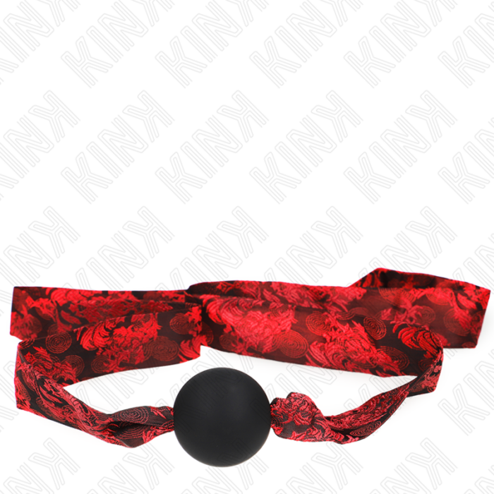 KINK - MORDAZA DE BOLA 4.5 CM DE SILICONA SCANDAL MODELO 2 146 x 4 CM - CandyHot - Foto 4
