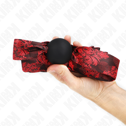KINK - MORDAZA DE BOLA 4.5 CM DE SILICONA SCANDAL MODELO 2 146 x 4 CM - CandyHot - Foto 1