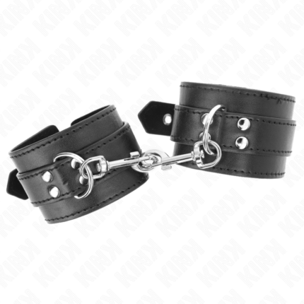KINK - MUÑEQUERAS CON TACHUELAS NEGRO 35 X 6 CM - CandyHot - Foto 2