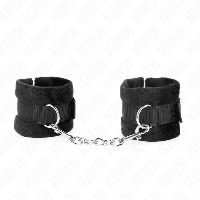 KINK - MUÑEQUERAS PARA PRINCIPIANTES NEGRO 30 X 7 CM - CandyHot - Foto 1