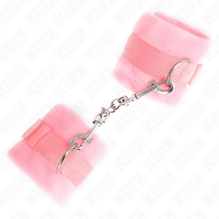 KINK - MUÑEQUERAS PARA PRINCIPIANTES ROSA 30 X 7 CM - CandyHot - Foto 2