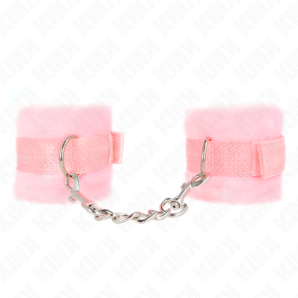 KINK - MUÑEQUERAS PARA PRINCIPIANTES ROSA 30 X 7 CM - CandyHot - Foto 1