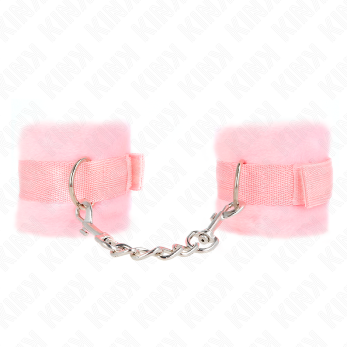 KINK - MUÑEQUERAS PARA PRINCIPIANTES ROSA 30 X 7 CM - CandyHot - Foto 1