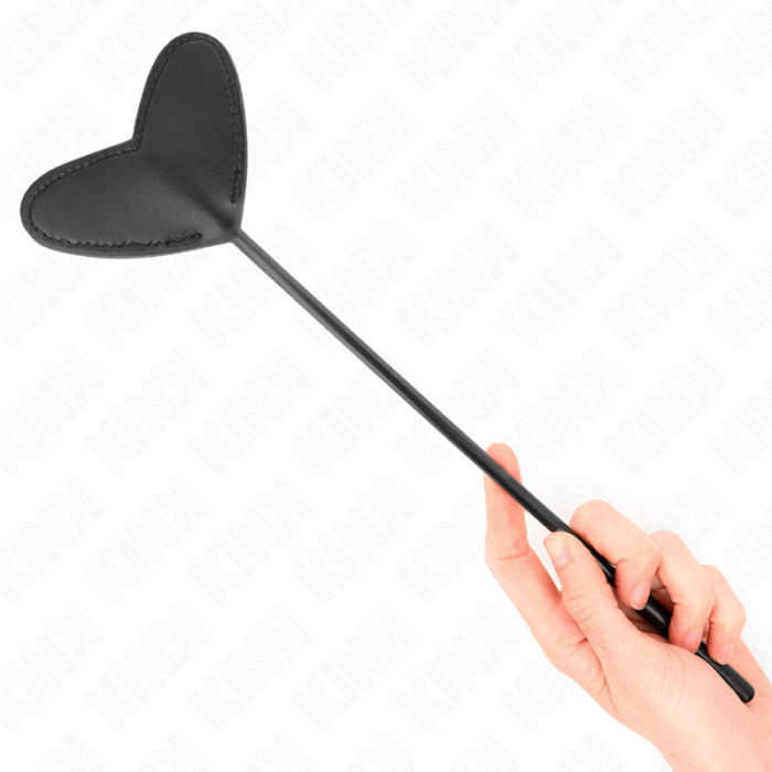 KINK - PALA FORMA DE CORAZÓN NEGRO 33 X 10 CM - CandyHot - Foto 4