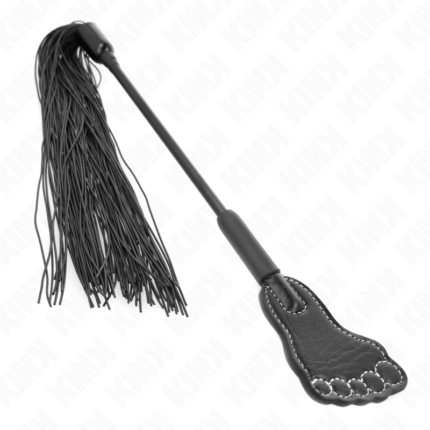 KINK - PALA FORMA DE PIE CON LÁTIGO DE BORLA 31 CM - CandyHot - Foto 2