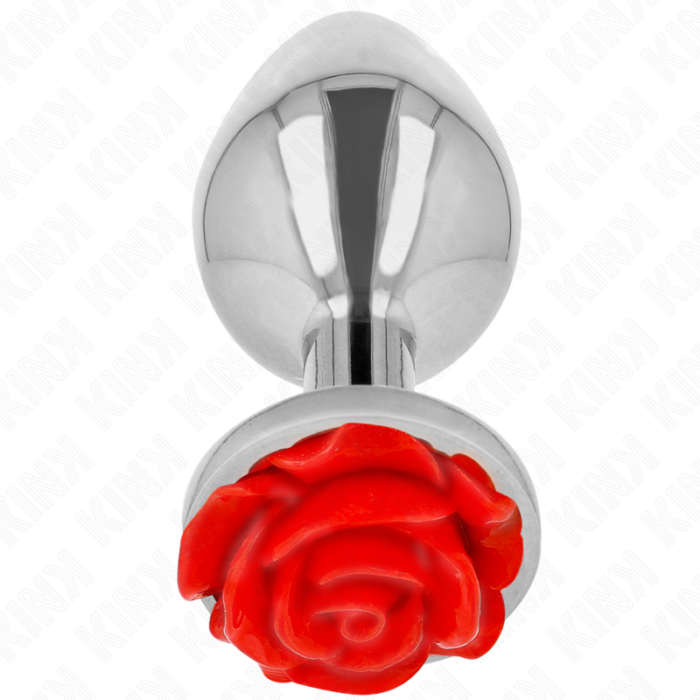 KINK - PLUG ANAL ROSA ROJA TALLA L - CandyHot - Foto 1