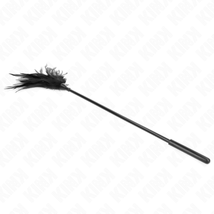 KINK - PLUMAS MÚLTIPLES PARA COSQUILLAS NEGRO 45 CM - CandyHot - Foto 2
