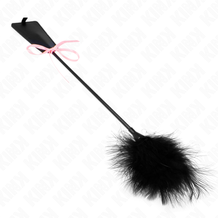 KINK - PLUMAS PARA COSQUILLAS CON LAZO DE CINTA ROSA 49 CM - CandyHot - Foto 2