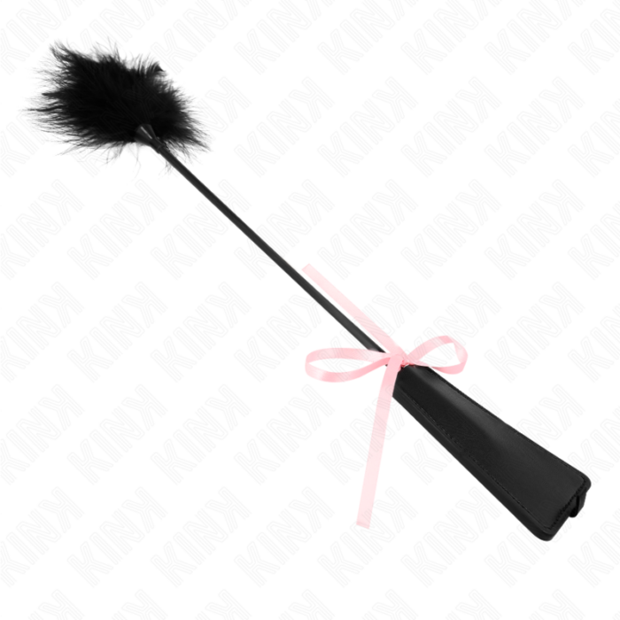 KINK - PLUMAS PARA COSQUILLAS CON LAZO DE CINTA ROSA 49 CM - CandyHot - Foto 3