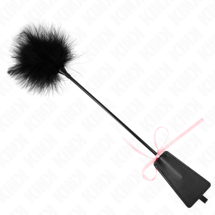 KINK - PLUMAS PARA COSQUILLAS CON LAZO DE CINTA ROSA 49 CM - CandyHot - Foto 1