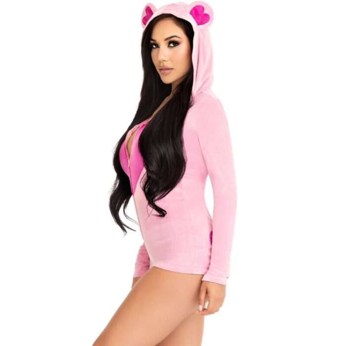 LEG AVENUE - BODY OSITO TERCIOPELO ROSA S - CandyHot - Foto 3