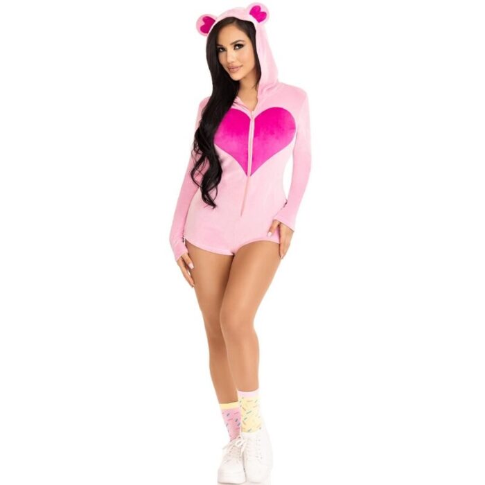 LEG AVENUE - BODY OSITO TERCIOPELO ROSA S - CandyHot - Foto 5