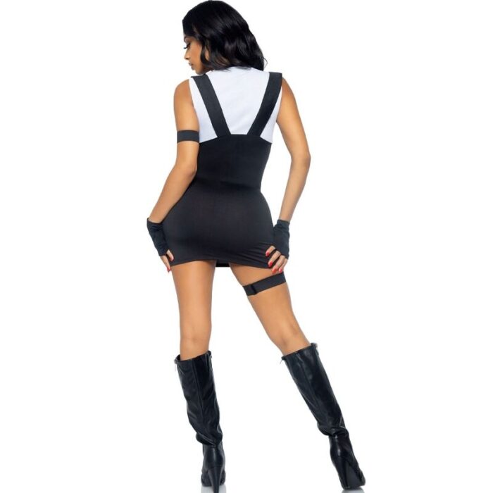 LEG AVENUE - DISFRAZ OFICIAL DE SWAT SEXY NEGRO M/L - CandyHot - Foto 4