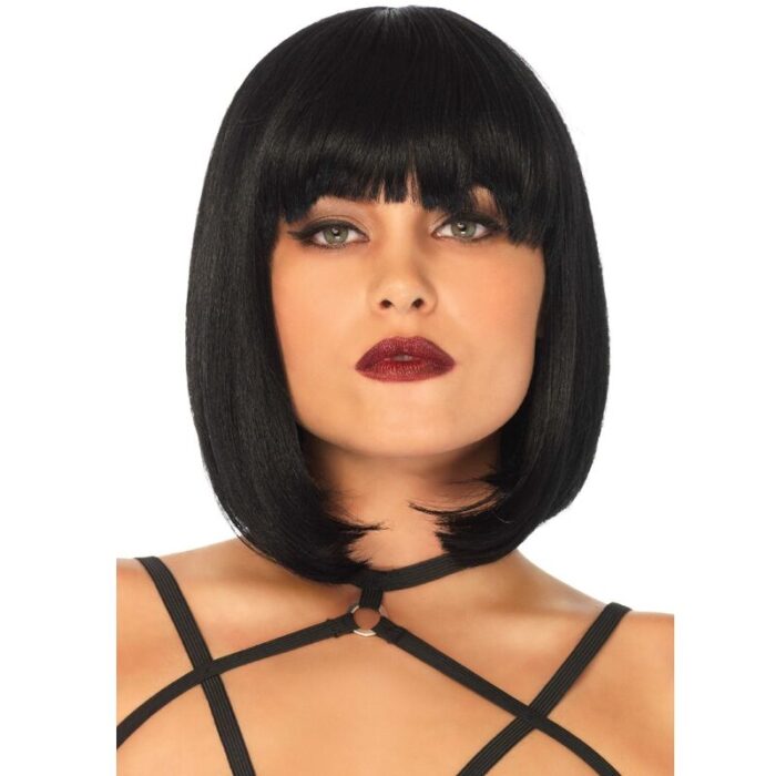 LEG AVENUE - PELUCA CORTA DE CORTE BOB NATURAL NEGRO - CandyHot - Foto 1