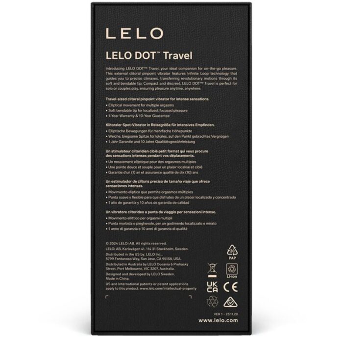 LELO - DOT TRAVEL ESTIMULADOR DE CLÍTORIS MORADO - CandyHot - Foto 3