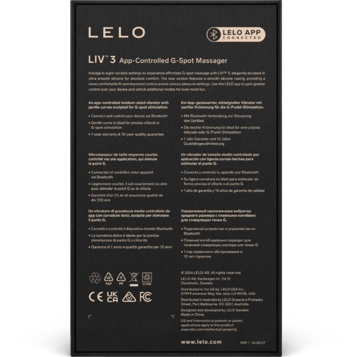 LELO -  LIV™ 3 ESTIMULADOR PUNTO G ROSA - CandyHot - Foto 4