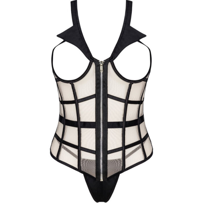 LIVCO CORSETTI FASHION - LAURA LC 20215 CORSET + TANGA L/XL - CandyHot - Foto 3