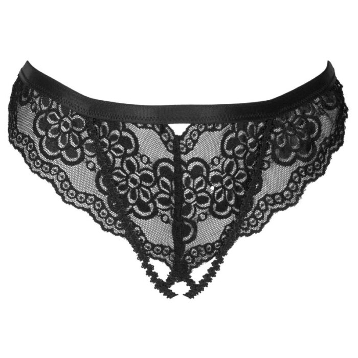 LIVCO CORSETTI FASHION - OKSURIN PANTY CROTCHLESS NEGRO S/M - CandyHot - Foto 3