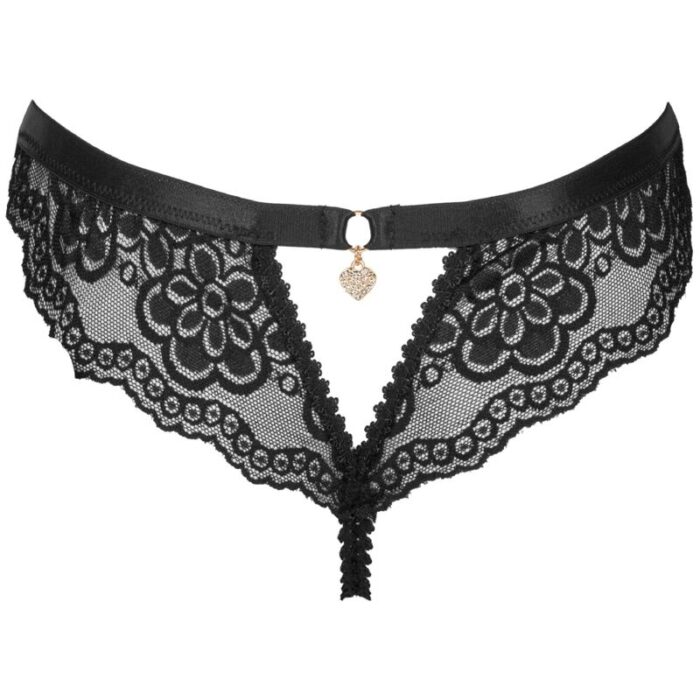 LIVCO CORSETTI FASHION - OKSURIN PANTY CROTCHLESS NEGRO S/M - CandyHot - Foto 4