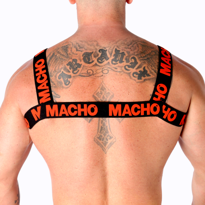 MACHO - ARNÉS DOBLE ROJO - CandyHot - Foto 4