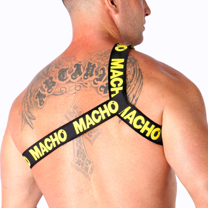 MACHO - ARNÉS ROMANO AMARILLO L/XL - CandyHot - Foto 3