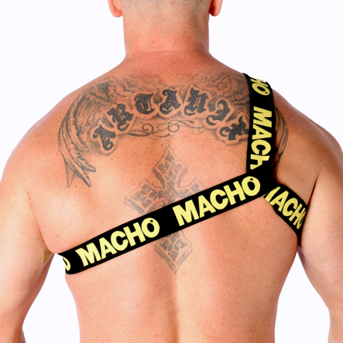 MACHO - ARNÉS ROMANO AMARILLO L/XL - CandyHot - Foto 4