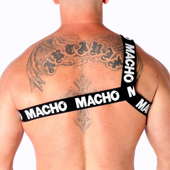 MACHO - ARNÉS ROMANO BLANCO L/XL - CandyHot - Foto 4