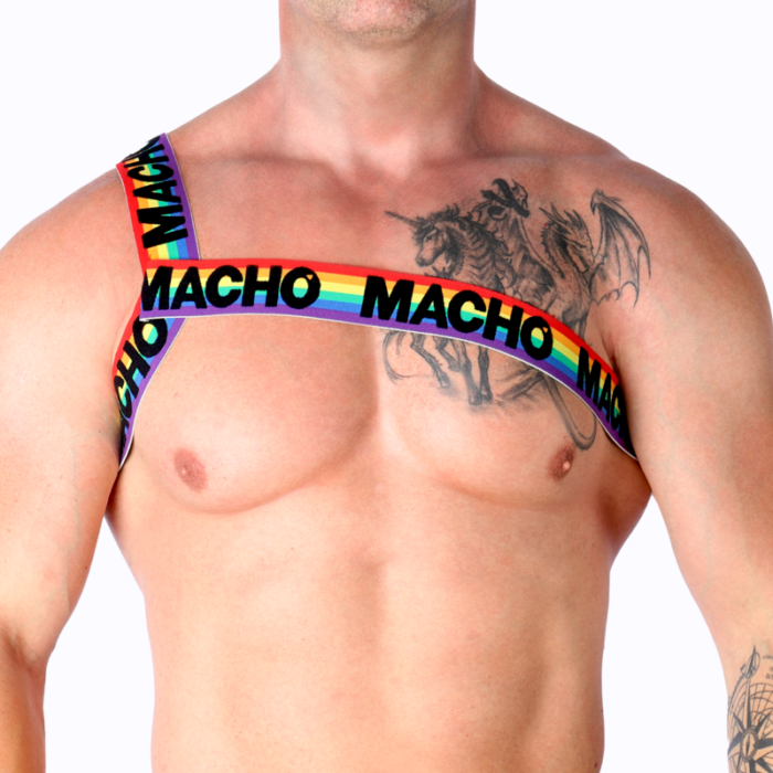 MACHO - ARNÉS ROMANO PRIDE S/M - CandyHot - Foto 5