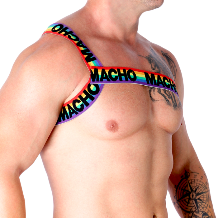 MACHO - ARNÉS ROMANO PRIDE S/M - CandyHot - Foto 6
