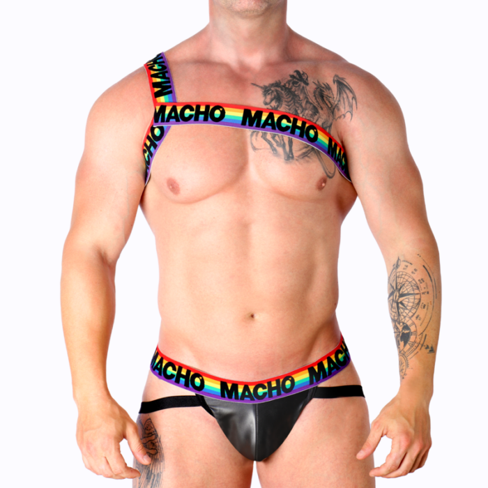 MACHO - ARNÉS ROMANO PRIDE S/M - CandyHot - Foto 1