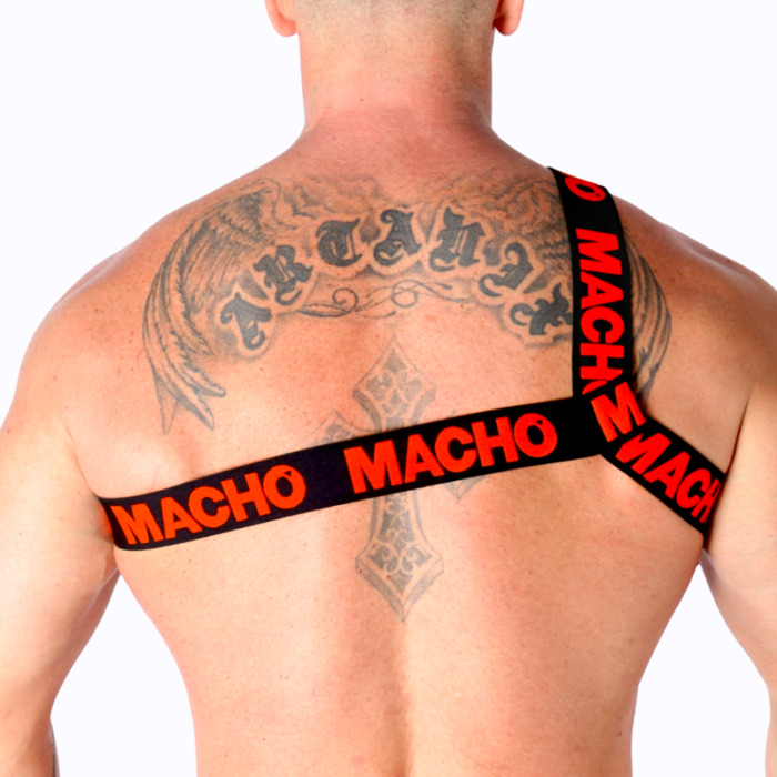 MACHO - ARNÉS ROMANO ROJO S/M - CandyHot - Foto 4