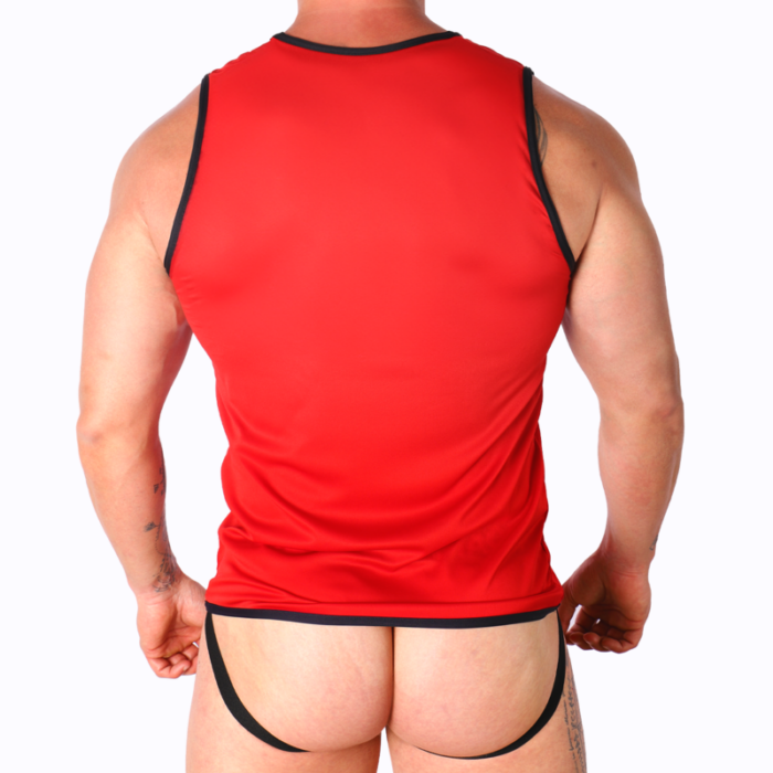 MACHO - CAMISETA ROJA L/XL - CandyHot - Foto 4