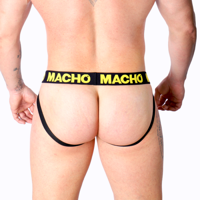 MACHO - MX25A JOCK LYCRA AMARILLO S - CandyHot - Foto 4