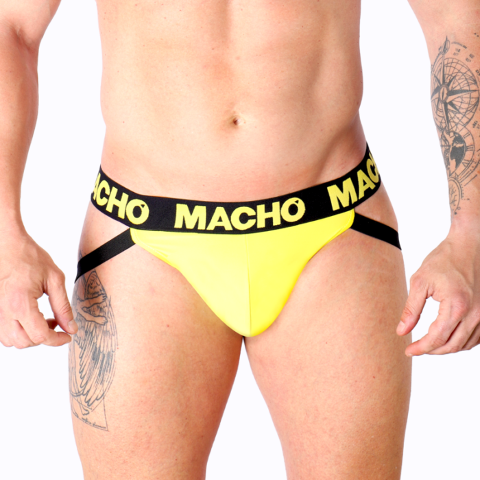 MACHO - MX25A JOCK LYCRA AMARILLO S - CandyHot - Foto 1