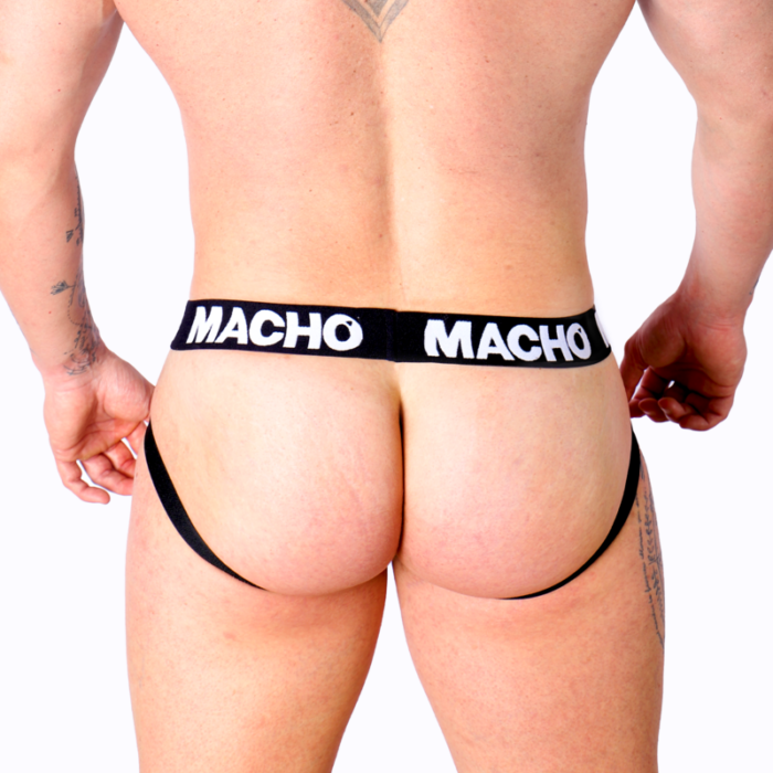 MACHO - MX25NC JOCK CUERO NEGRO xl - CandyHot - Foto 4