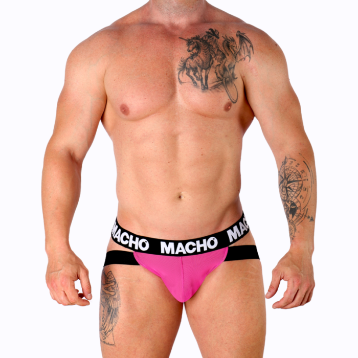 MACHO - MX28FR JOCK ROSA NEON M - CandyHot - Foto 5