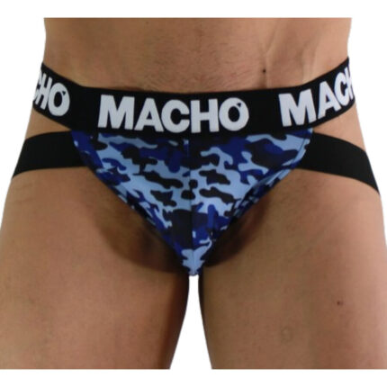 MACHO - MX28MA JOCK MILITAR AZUL S - CandyHot - Foto 1