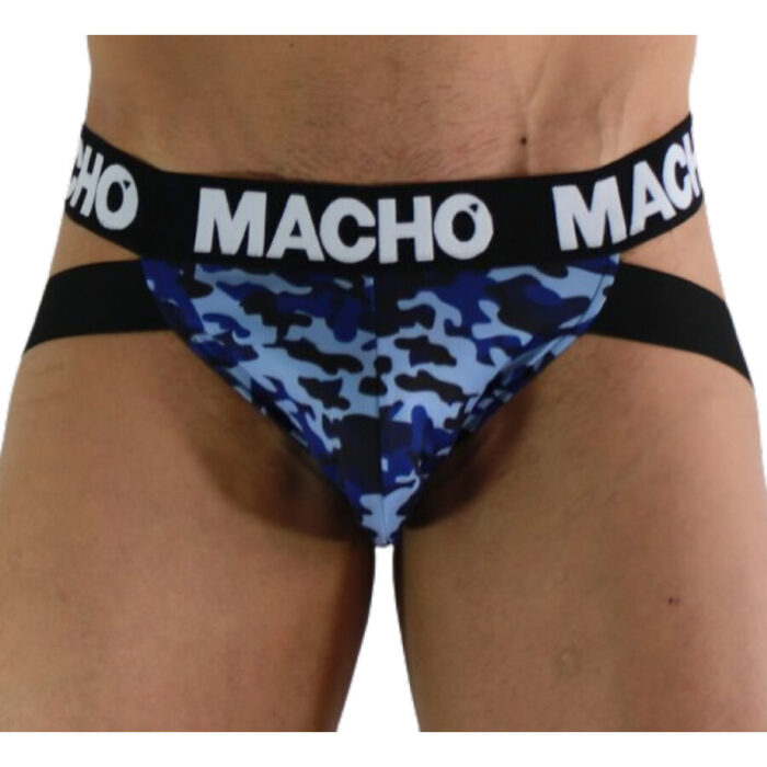MACHO - MX28MA JOCK MILITAR AZUL S - CandyHot - Foto 1