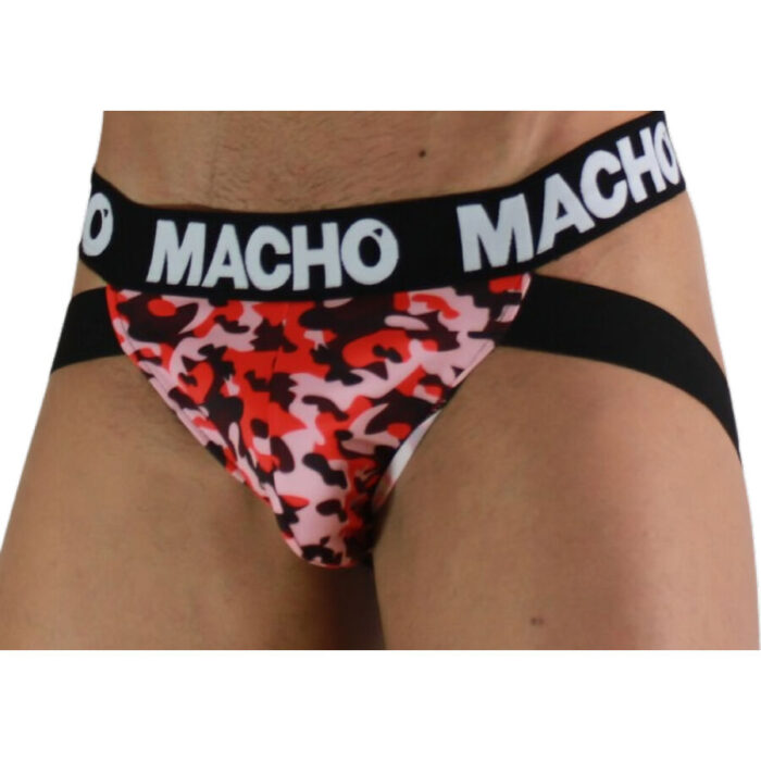 MACHO - MX28MR JOCK MILITAR ROJO L - CandyHot - Foto 2