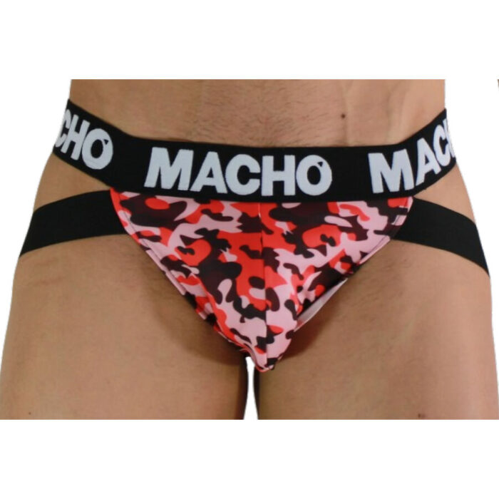 MACHO - MX28MR JOCK MILITAR ROJO M - CandyHot - Foto 1