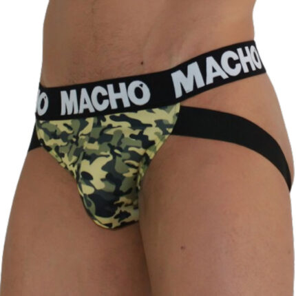 MACHO - MX28MV JOCK MILITAR VERDE L - CandyHot - Foto 2
