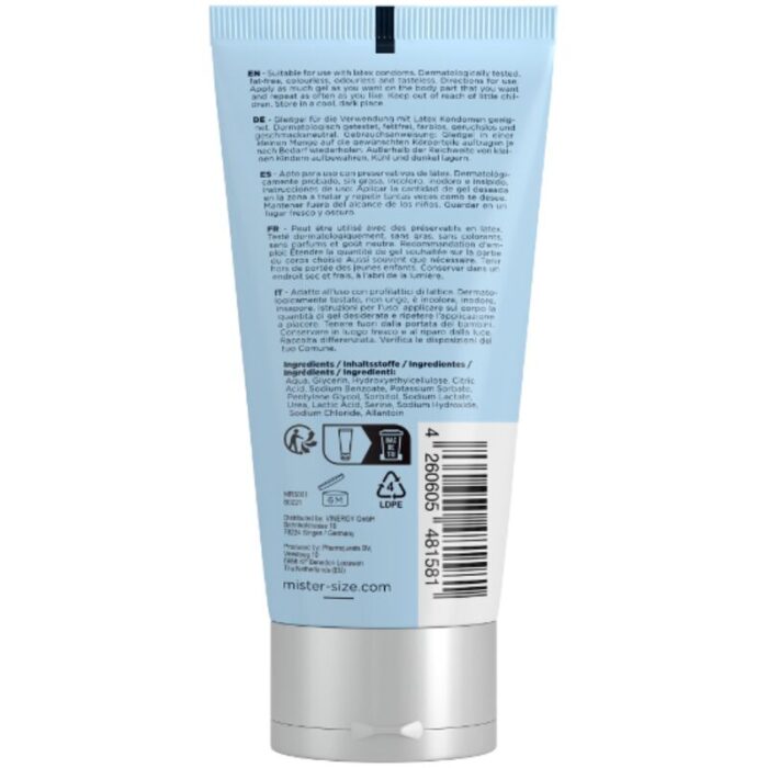 MISTER SIZE - LUBRICANTE BIO 100 ML - CandyHot - Foto 2