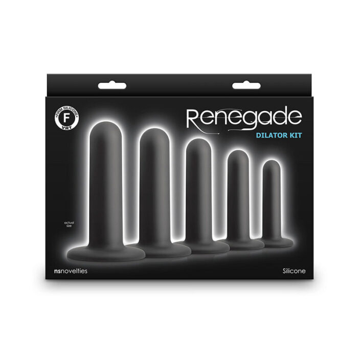 NS NOVELTIES - RENEGADE KIT DILATADOR NEGRO - CandyHot - Foto 3