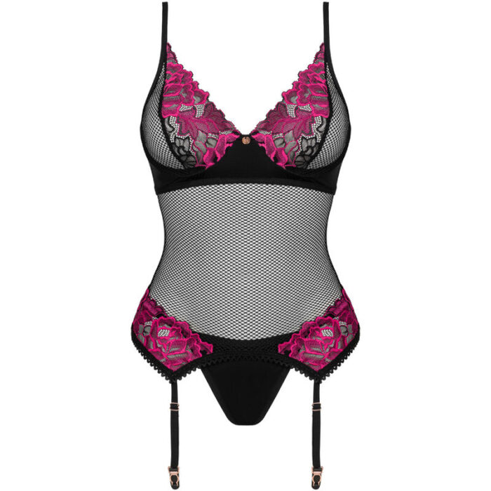 OBSESSIVE - ROSENTY CORSET M/L - CandyHot - Foto 5